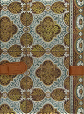 CUADERNO AZULEJOS DE PORTUGAL 1 MARCAPAGINAS MARRON | Nan | 9788416055289 (Boncahier)